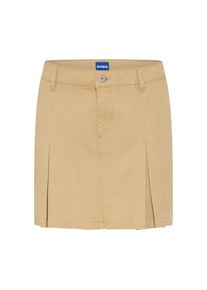 Hugo Blue, Unisex, HUGO Blue Minirock &raquo;Rundale&laquo; mit Falten, Mid Waist, open beige 280, 36, Rock von HUGO Blue Womenswear