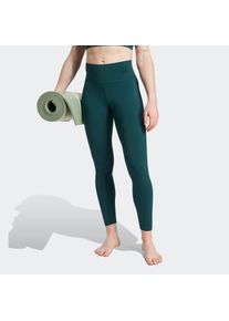 adidas Performance, Unisex, adidas Performance Trainingstights &raquo;All Me 7/8 L&laquo;, aurora ivy, aurora ivy, L, N-Gr, Bequeme Leggings f&uuml;r volle 