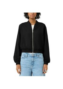 Qs, Unisex, QS Bomberjacke ohne Kapuze, schwarz, S (36), Blouson von QS by. S.Oliver