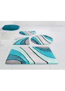 Goodproduct, GOODproduct Badematte &raquo;Josie, Badvorleger, Badezimmer Teppich&laquo; H&ouml;he 20 mm rutschhemmend beschichtet fussbodenheizungsgeeignet schnell 