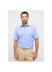 Eterna, Herren, Kurzarmhemd &raquo;MODERN FIT&laquo; NON IRON (b&uuml;gelfrei), blau, 42, Normalgr&ouml;ssen, Passform laut Hersteller: Modern Fit