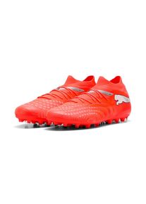 Puma, Unisex, Puma Fussballschuh &raquo;FUTURE 9 MATCH MG&laquo; f&uuml;r Kunstrasenpl&auml;tze, kn&ouml;chelhohe Schuhh&ouml;he, mit Schn&uuml;rung, glowing rot, Puma wei&szlig;, Puma schwarz,