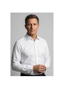 OLYMP, Herren, OLYMP Smokinghemd &raquo;Level Five body fit&laquo; Umschlagmanschetten,verdeckte Knopfleiste, hellbeige, 43, N-Gr, Langarmhemd f&uuml;r elegante und 