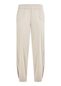 Peter Hahn - Wide Fit-7/8-Jersey-Hose, beige, Gr. 38, Kunstfaser