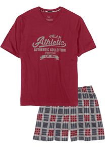 Shorty (2-tlg. Set) in rot, Gr&ouml;sse 52/54 (L), 100% Baumwolle, bonprix