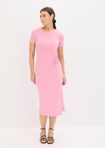 Robe en jersey viscose en rose, Taille 36/38 (S), Couleur/Motif: orchid&eacute;e fum&eacute;, bonprix