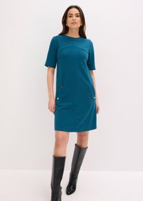 Etuikleid mit Elasthan in petrol, Gr&ouml;sse 36/38 (S), bonprix