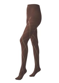 next, Femmes Collant, sable / chocolat