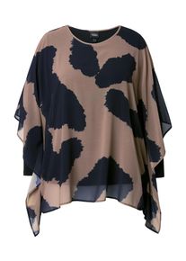 Ulla Popken Tunika Damen Gr&ouml;&szlig;e XXXL/4XL schoko / schwarz