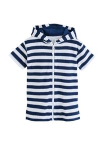 next Bademantel Jungen Gr&ouml;&szlig;e 98 navy / wei&szlig;