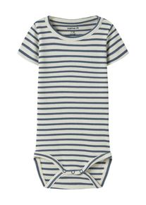 name it, Gar&ccedil;ons Barboteuse / body 'NBNBANI', bleu marine / blanc cass&eacute;