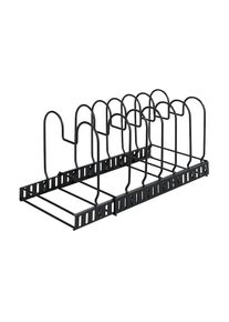 Wenko, Wenko Geschirrst&auml;nder, schwarz, Metall