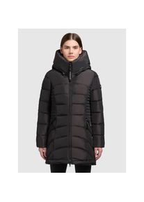 Khujo, Unisex, Khujo Steppmantel &raquo;FREYA&laquo;, dunkelgrau, XXL (44), Kurzer Puffermantel von Khujo