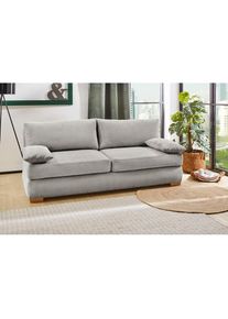 Jockenh&ouml;fer Jockenh&ouml;fer Gruppe, Schlafsofa &raquo;Derby, B: 201 cm, Liegefl. 160x200 cm, Dauerschl&auml;fer&laquo; mit Bettfunktion, Bettkasten & Topper, Tonnentaschenfederkern, 