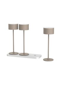 Ackerman Tischleuchte &raquo;Tavolo 3er Set&laquo; Kaltweiss Tageslichtweiss Warmweiss, beige