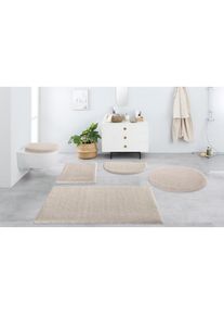 Goodproduct, GOODproduct Badematte &raquo;Vanessa, Badvorleger, Badezimmer Teppich&laquo; H&ouml;he 10 mm rutschhemmend beschichtet fussbodenheizungsgeeignet schnell 