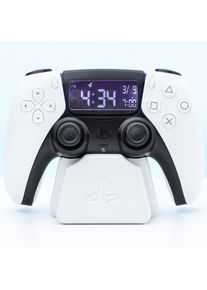 Paladone, Wecker &raquo;Playstation 5 Controller Wecker&laquo;, wei&szlig;, Offiziell lizenziertes PlayStation-Produkt