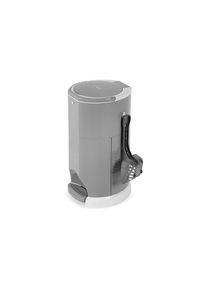 Ackerman M&uuml;lleimer &raquo;Litter Champ inkl. Streuschaufel und Nachf&uuml;llrolle&laquo;, grau, wei&szlig;, B/H/T: 24 cm x 49,5 cm x 26 cm