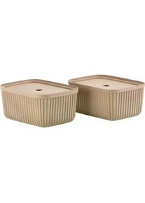 Zone Denmark, Aufbewahrungsbox &raquo;Pulp&laquo;, beige, Papier, B/H/T: 23 cm x 15 cm x 32 cm