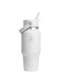 Hydro Flask 24 OZ WIDE FLEX STRAW TRAVEL Isolierflasche - Gr&ouml;&szlig;e Einheitsgr&ouml;&szlig;e - wei&szlig;