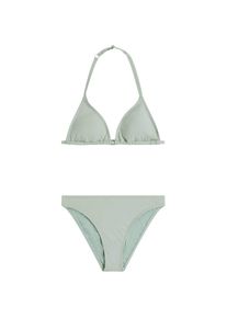 O`Neill O'NEILL ESSENTIALS TRIANGLE Bikini Set M&auml;dchen - Gr&ouml;&szlig;e 152 - gr&uuml;n