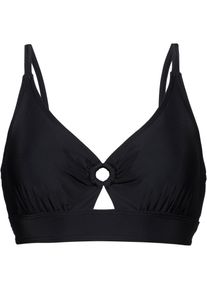 Lascana Bralette-Top Bikini Oberteil Damen - Gr&ouml;&szlig;e 36 / C/D - schwarz
