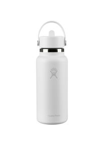 Hydro Flask 32 OZ WIDE FLEX STRAW Isolierflasche - Gr&ouml;&szlig;e Einheitsgr&ouml;&szlig;e - wei&szlig;