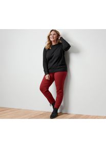 Tchibo - Stretchhose - Damen - Gr. 38 - dunkelrot