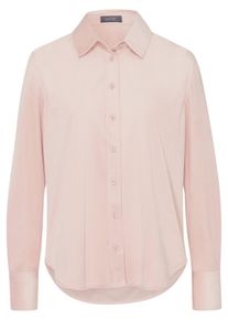 MYBC - Cord-Bluse, ros&eacute;, Gr. 40, Kunstfaser