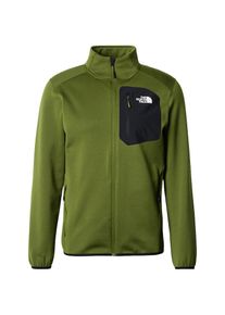 The North Face, Veste en polaire fonctionnelle, vert / noir / blanc