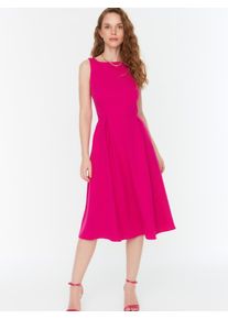 Trendyol Kleid Damen, fuchsia, Gr&ouml;&szlig;e 40