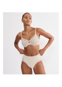 Triumph, Minimizer-BH &raquo;Comfort Contour&laquo; verkleinert die Brust optisch, Spitze, Mesh, weich, beige, 85, Cup E, Minimizer-BH