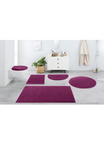 Goodproduct, GOODproduct Badematte &raquo;Vanessa, Badvorleger, Badezimmer Teppich&laquo; H&ouml;he 10 mm rutschhemmend beschichtet fussbodenheizungsgeeignet schnell 