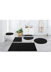 Goodproduct, GOODproduct Badematte &raquo;Vanessa, Badvorleger, Badezimmer Teppich&laquo; H&ouml;he 10 mm rutschhemmend beschichtet fussbodenheizungsgeeignet schnell 