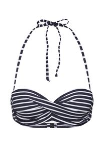 s.Oliver Bikini-Top 'Hill' Damen Gr&ouml;&szlig;e 80 schwarz / wei&szlig;