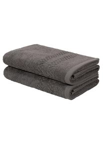 Goodproduct, GOODproduct Duscht&uuml;cher &raquo;Regona, Duscht&uuml;cher 70x140cm, flauschig und weich, 500 gr/m&sup2;&laquo; Premium Handt&uuml;cher mit Bord&uuml;re, Set, 100% 