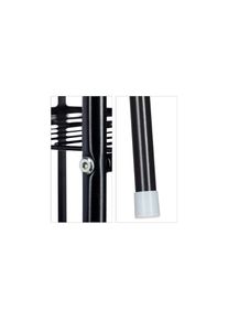 Relaxdays, Relaxdays Garderobenst&auml;nder &raquo;Country&laquo;, schwarz, wei&szlig;, Metall