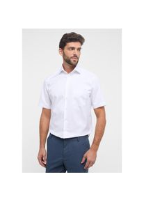 Eterna, Herren, Kurzarmhemd &raquo;MODERN FIT&laquo; NON IRON (b&uuml;gelfrei), wei&szlig;, 44, Normalgr&ouml;ssen, Passform laut Hersteller: Modern Fit