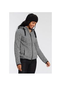 G.I.G.A. by Killtec G.I.G.A. Dx By Killtec, Unisex, G.I.G.A. DX by killtec Strickfleecejacke &raquo;GW 52 WMN KNTFLC JCKT&laquo; mit Kapuze &Uuml;bergangsjacke, schwarz, 40, 