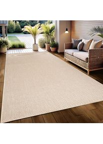 Goodproduct, GOODproduct Teppich &raquo;Venedig auch als L&auml;ufer erh&auml;ltlich&laquo; rechteckig 4 mm H&ouml;he In- und Outdoor geeignet, Sisal-Optik, Wetterfest & UV-