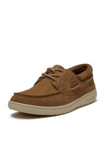 Timberland, Herren, Bootsschuh &raquo;PORTOFINO PIER BOAT SHOE&laquo; aus Premium Leder, md beige suede, 46, Modischer Bootsschuh von Timberland