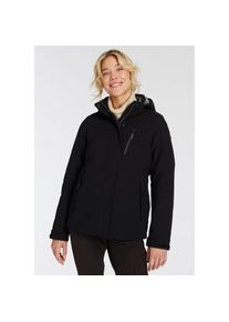 Killtec, Unisex, Funktionsjacke &raquo;KOW 140 WMN JCKT&laquo; mit Kapuze Wasserdicht & Winddicht & Atmungsaktiv, &Uuml;bergangsjacke, schwarz, 50, Funktionsjacke von 