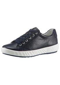 Ara, Unisex, Sneaker &raquo;AVIO&laquo; , Slipper, Halbschuh, Freizeitschuh mit Wechselfussbett in G-Weite, dunkelblau, 9, Zeitloser Sneaker mit Schn&uuml;rung