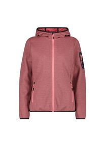 CMP, Unisex, CMP Strickfleecejacke, coral, antrac, 34, Strickfleecejacke f&uuml;r vielseitige Aktivit&auml;ten geeignet