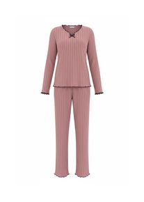 Trendyol Pyjama Damen Gr&ouml;&szlig;e M altrosa Winterkleid