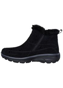 Skechers Stiefelette Damen Gr&ouml;&szlig;e 36 schwarz Winterschuhe