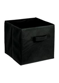 ADOB, ADOB Aufbewahrungsbox &raquo;Faltbox&laquo; Faltbox mit Griff, schwarz, Stoff, B/H/T: 31 cm x 31 cm x 31 cm