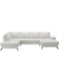 Sit & More Sit & More, sit&more Wohnlandschaft &raquo;Morris Jubi, Breite 300 cm&laquo; mit Armteilfunktion, optional mit Bettfunktion, reinwei&szlig;, B/H/T: 300 cm x 83 cm x 202