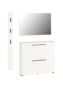 Germania, Germania Garderoben-Set &raquo;GW-Utah&laquo; Set, 3 Stk. tlg., wei&szlig;