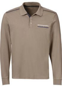 Herren Poloshirt schlamm